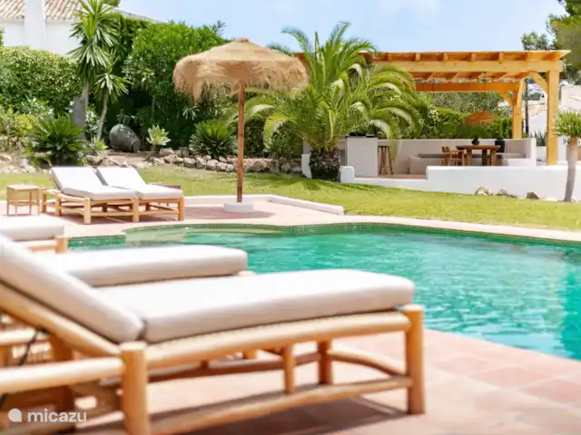 Casa Mi Media Naranja | Espagne, Costa Blanca, Jávea - villa Chaises longues confortables avec coussins épais