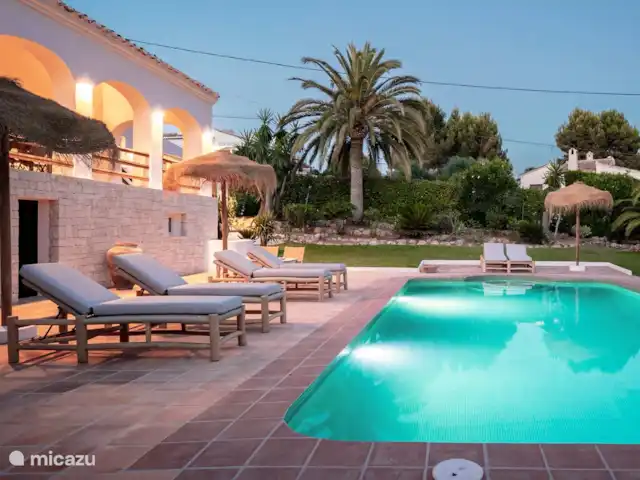 Casa Mi Media Naranja | Espagne, Costa Blanca, Jávea - villa La piscine illuminée