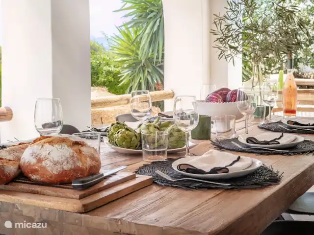 Casa Mi Media Naranja | Espagne, Costa Blanca, Jávea - villa La naya reste agréable et fraîche en été, c'est pourquoi vous pouvez y déguster un délicieux déjeuner