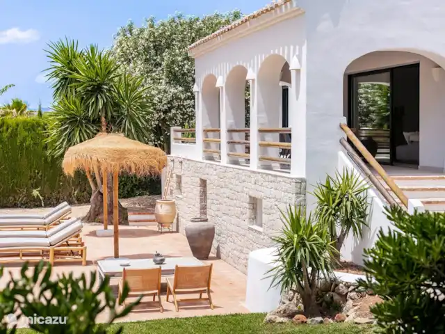 Casa Mi Media Naranja | Espagne, Costa Blanca, Jávea - villa La grande terrasse autour de la piscine