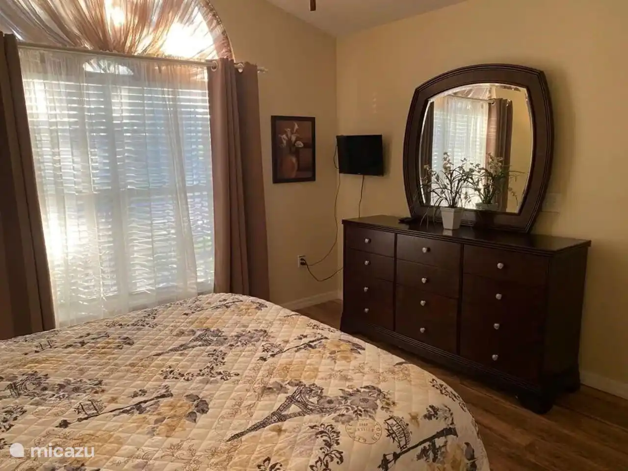 Zimmer mit Queensize-Bett