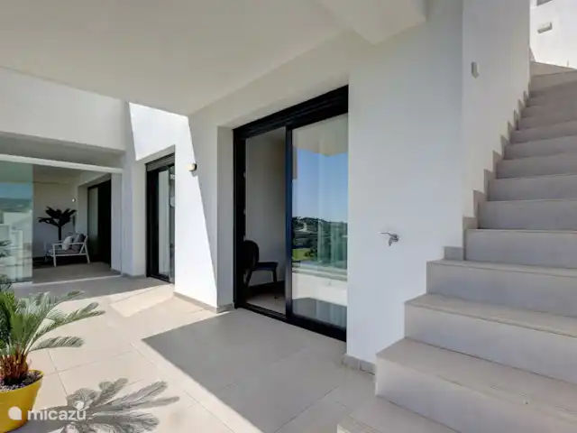 Location de Vacances Espagne, Andalousie, Mijas, appartement - Fairways La Cala Golf Escaliers vers le solarium