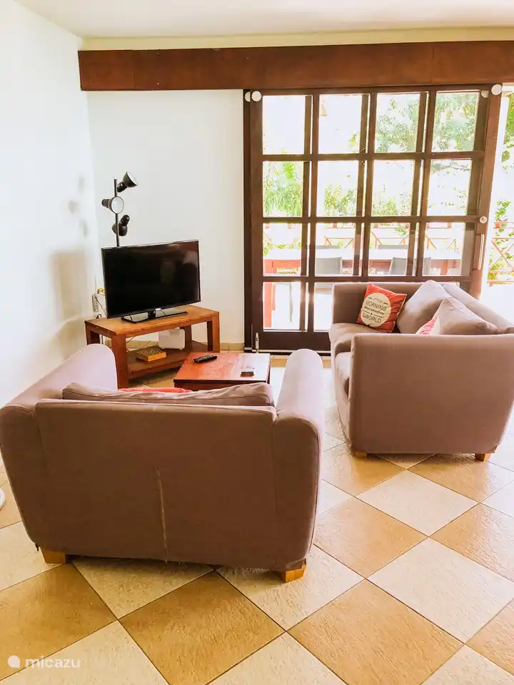 Rincón de TV con muchos canales holandeses