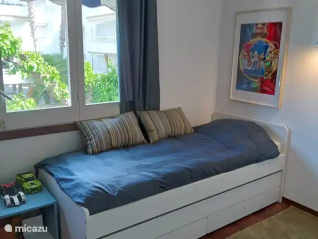 Sitges - Barcelone - maison - plage | Espagne, Barcelone, Sitges - maison de vacances Chambre d’enfant avec lit simple ou double