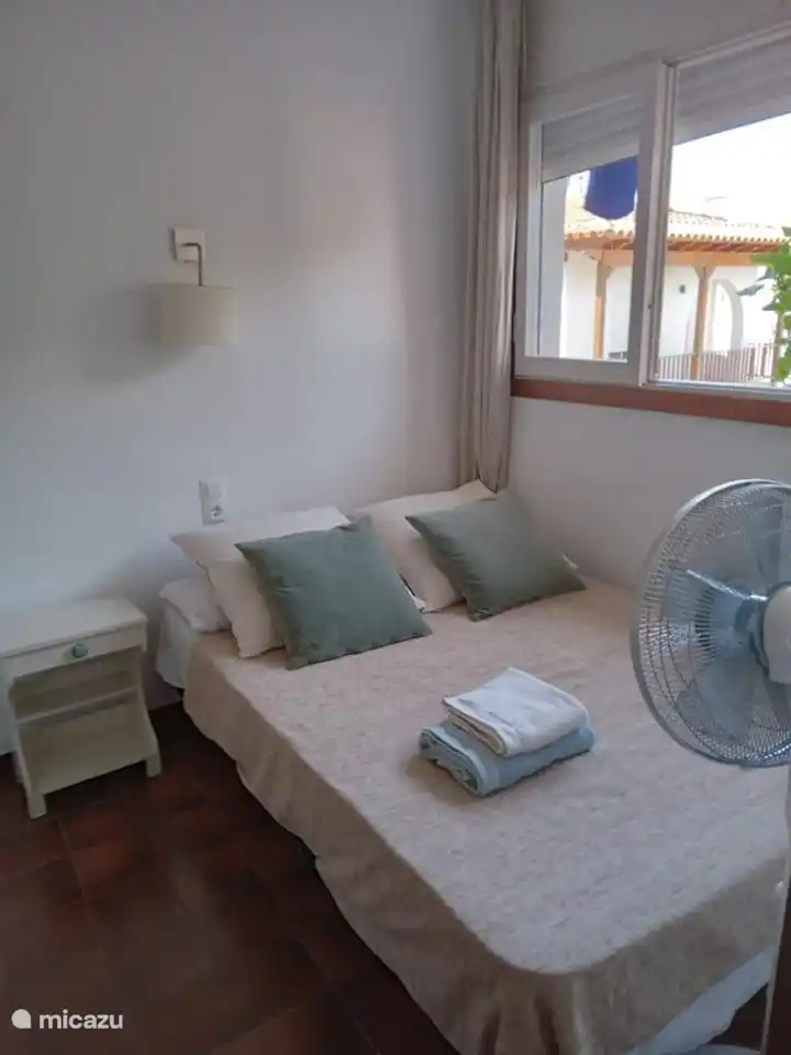 zweites Schlafzimmer mit Doppelbett