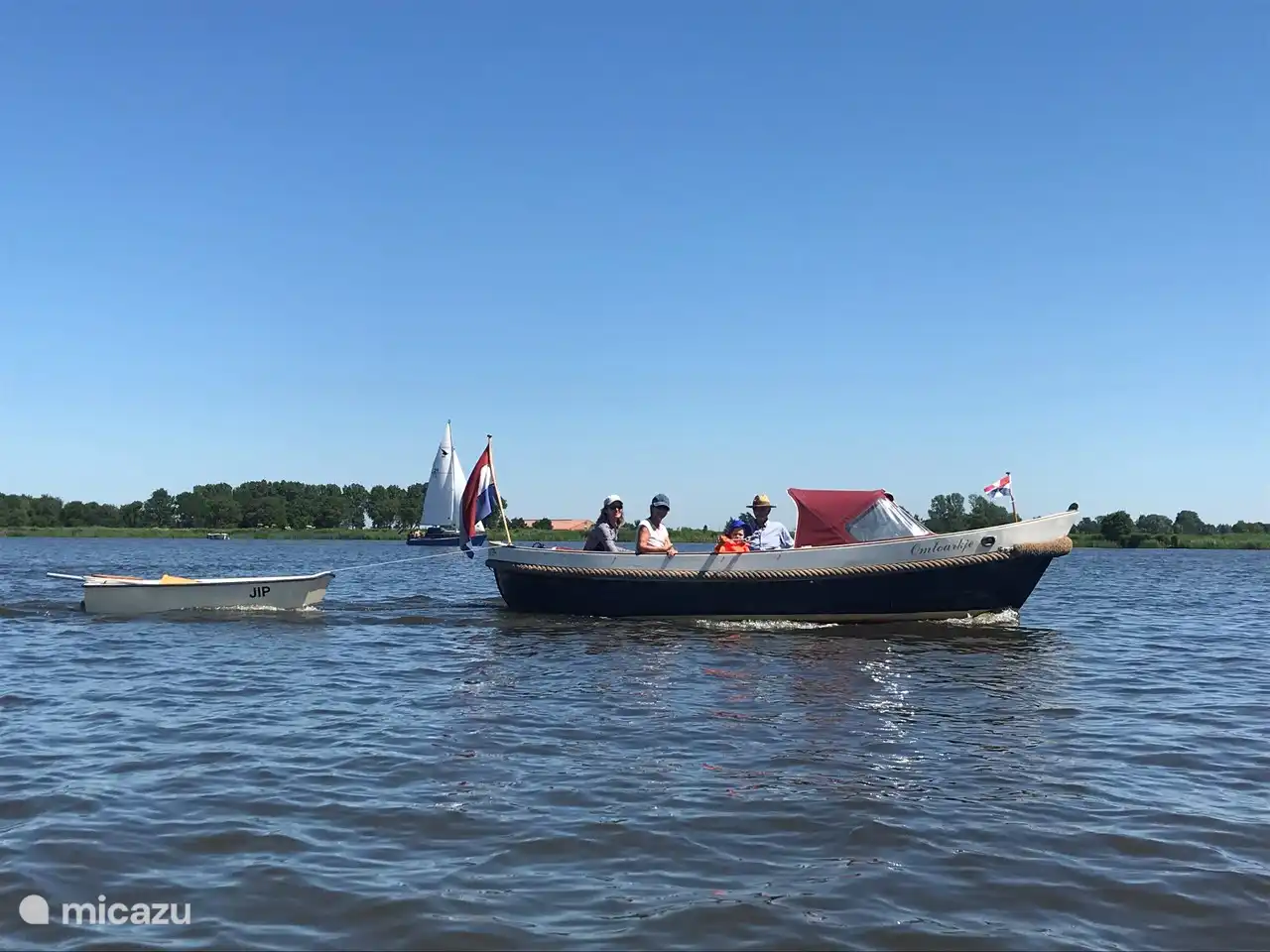 Vous pouvez également louer notre sloop au bungalow.