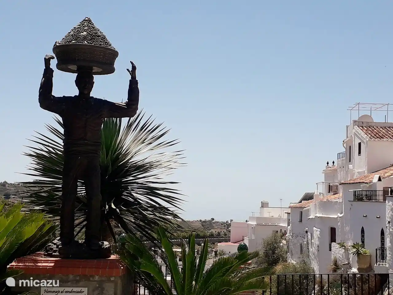 The Winegrower. Cómpeta produces its own wines.