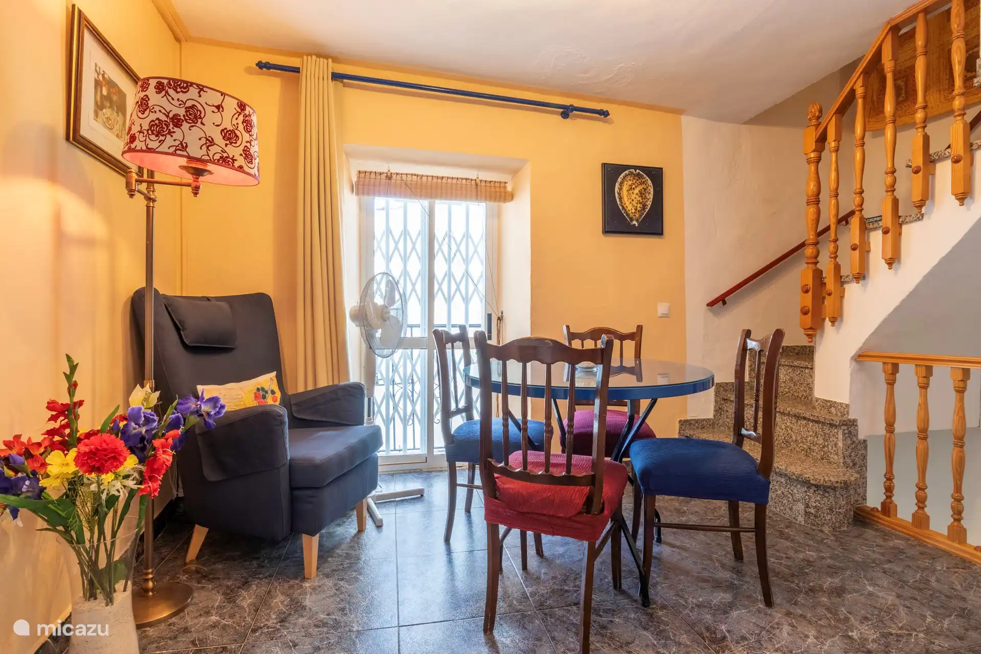 Living room on the first floor.