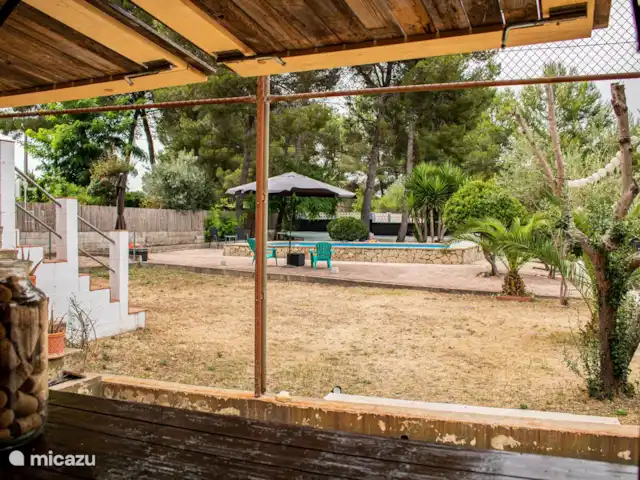 Maison de vacances Casa Mas Montañas 10 p. | Espagne, Valence, Godelleta - maison de vacances Vue du bar de la piscine à la piscine