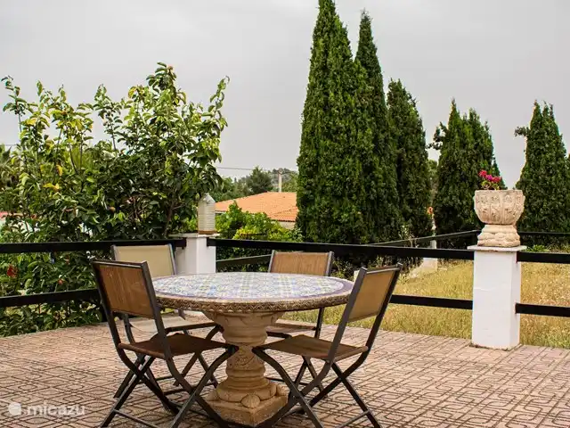Maison de vacances Casa Mas Montañas 10 p. | Espagne, Valence, Godelleta - maison de vacances Terrasse devant la maison de vacances