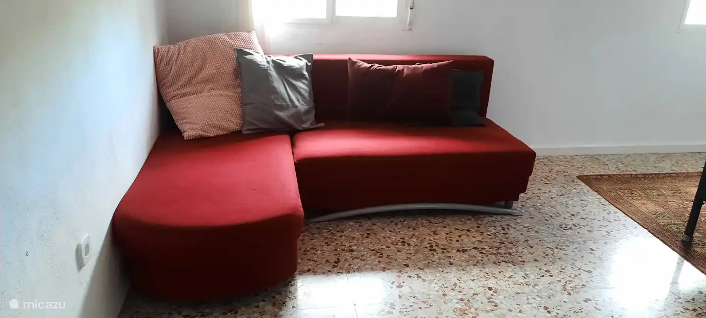 Schlafsofa für 1-2 Personen in der Suite Rojo