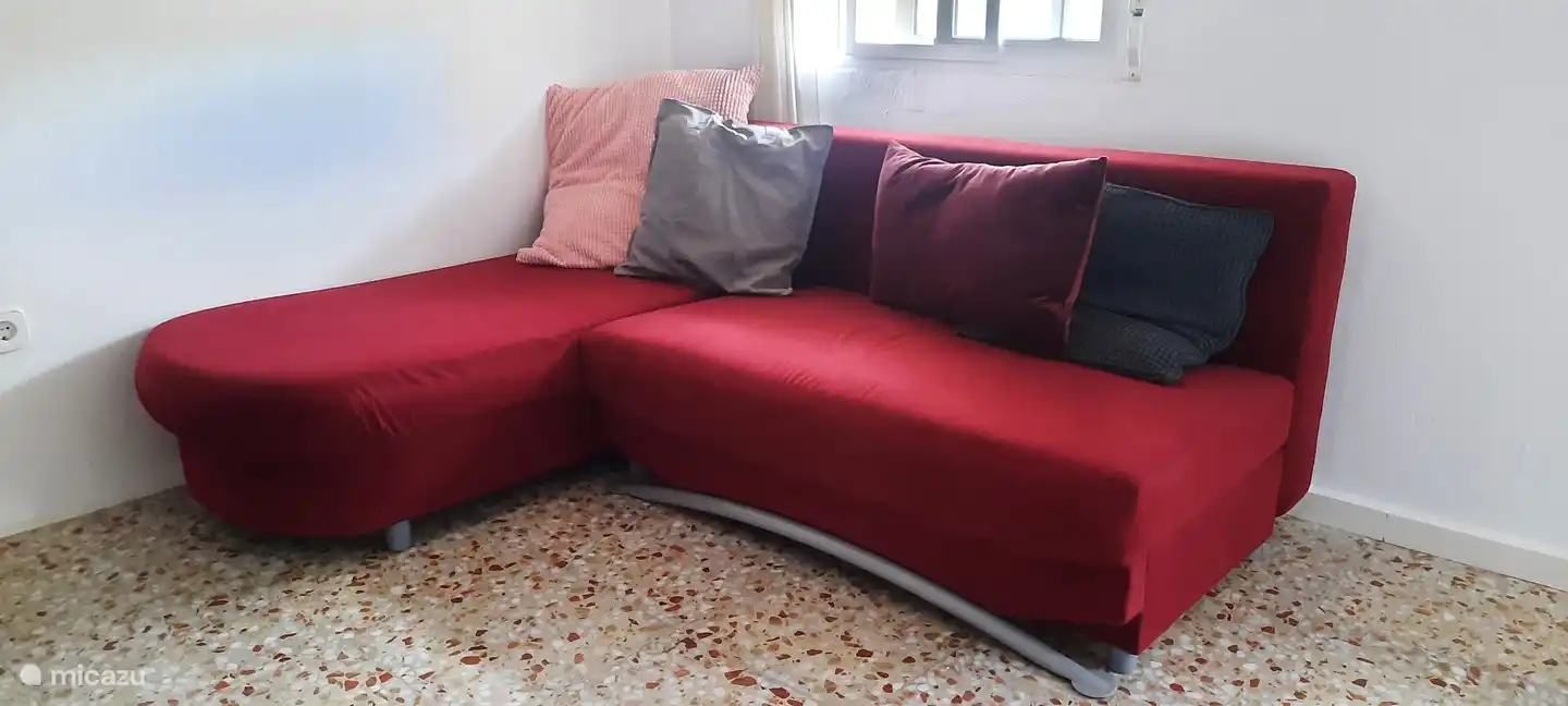 Schlafsofa für 1-2 Personen in der Suite Rojo