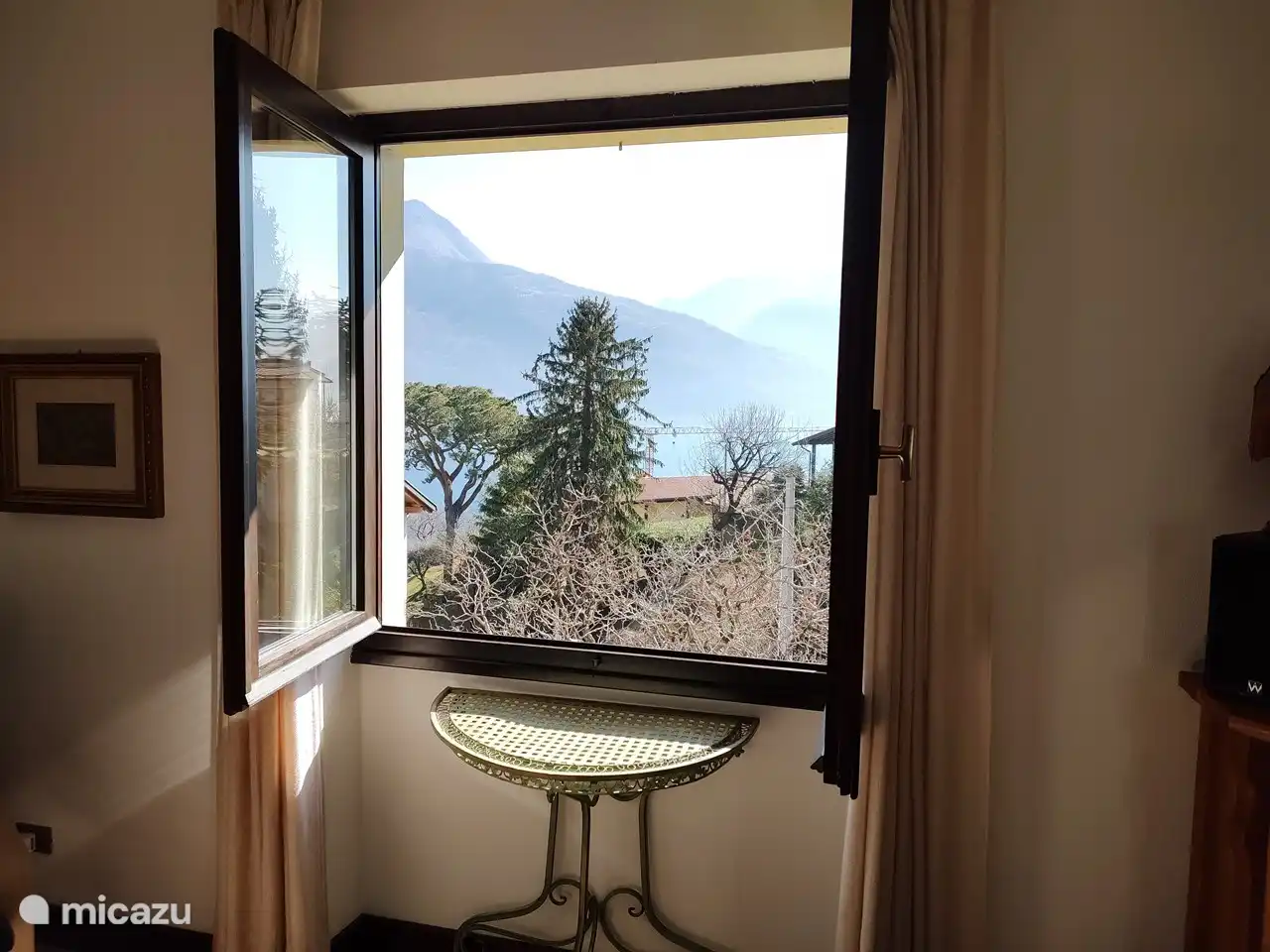 Vista desde la sala de estar