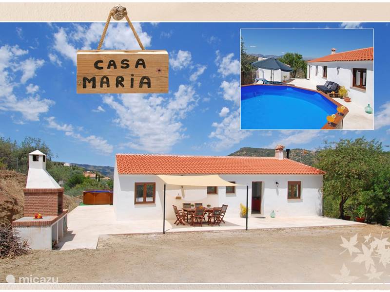 Holiday home in Spain, Costa del Sol, Comares Holiday house Casa Maria