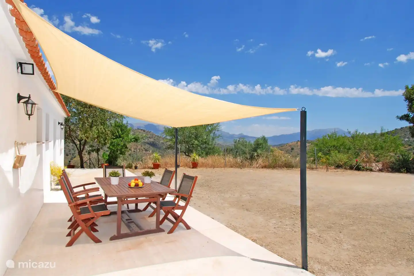 Een schaduwplek om te genieten. 