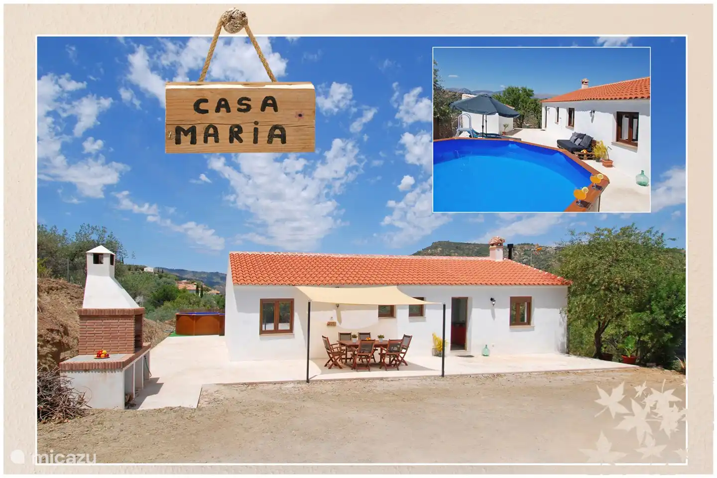 Mi casa es tu casa. ik heet u welkom om hier te komen ontstressen. 