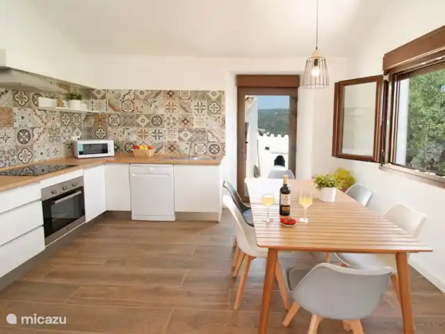 Casa Maria huren in Spanje, Costa del Sol, Comares - vakantiehuis Koken met zicht op de prachtige omgeving. Dát is geen straf hoor.