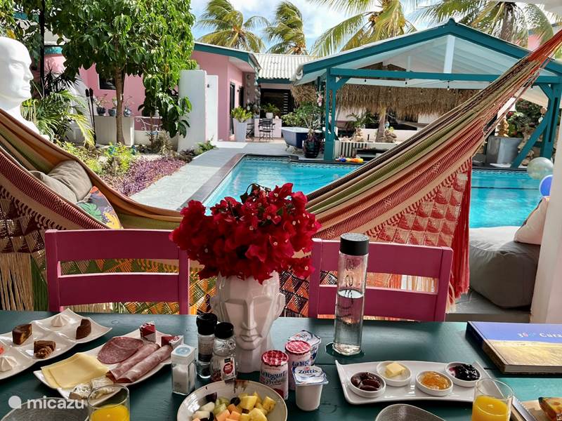 Vakantiehuis Curaçao, Banda Abou (west), Grote Berg Bed & Breakfast Thuishaven - tot max 28 personen