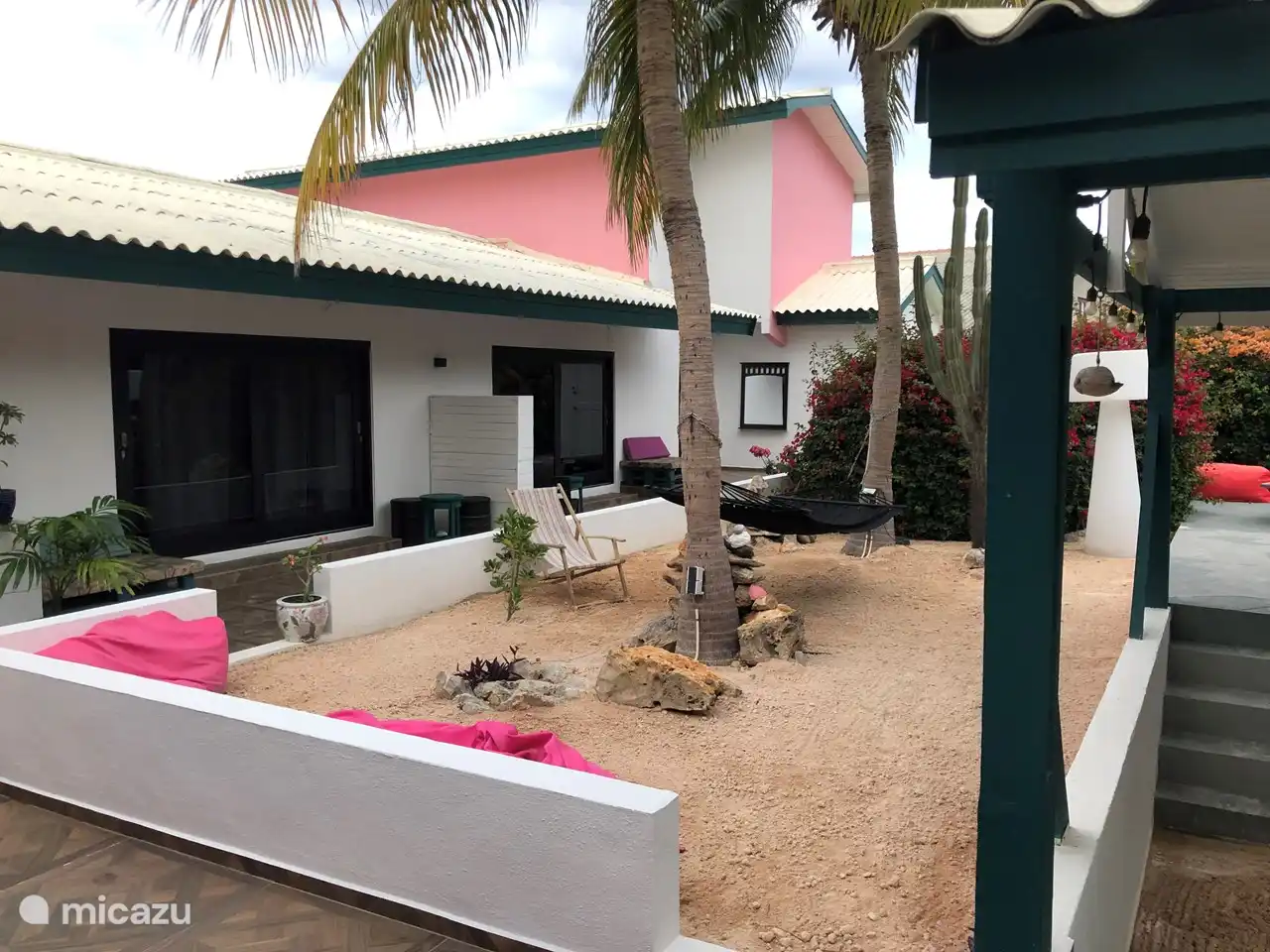 Tuin voor de studio's