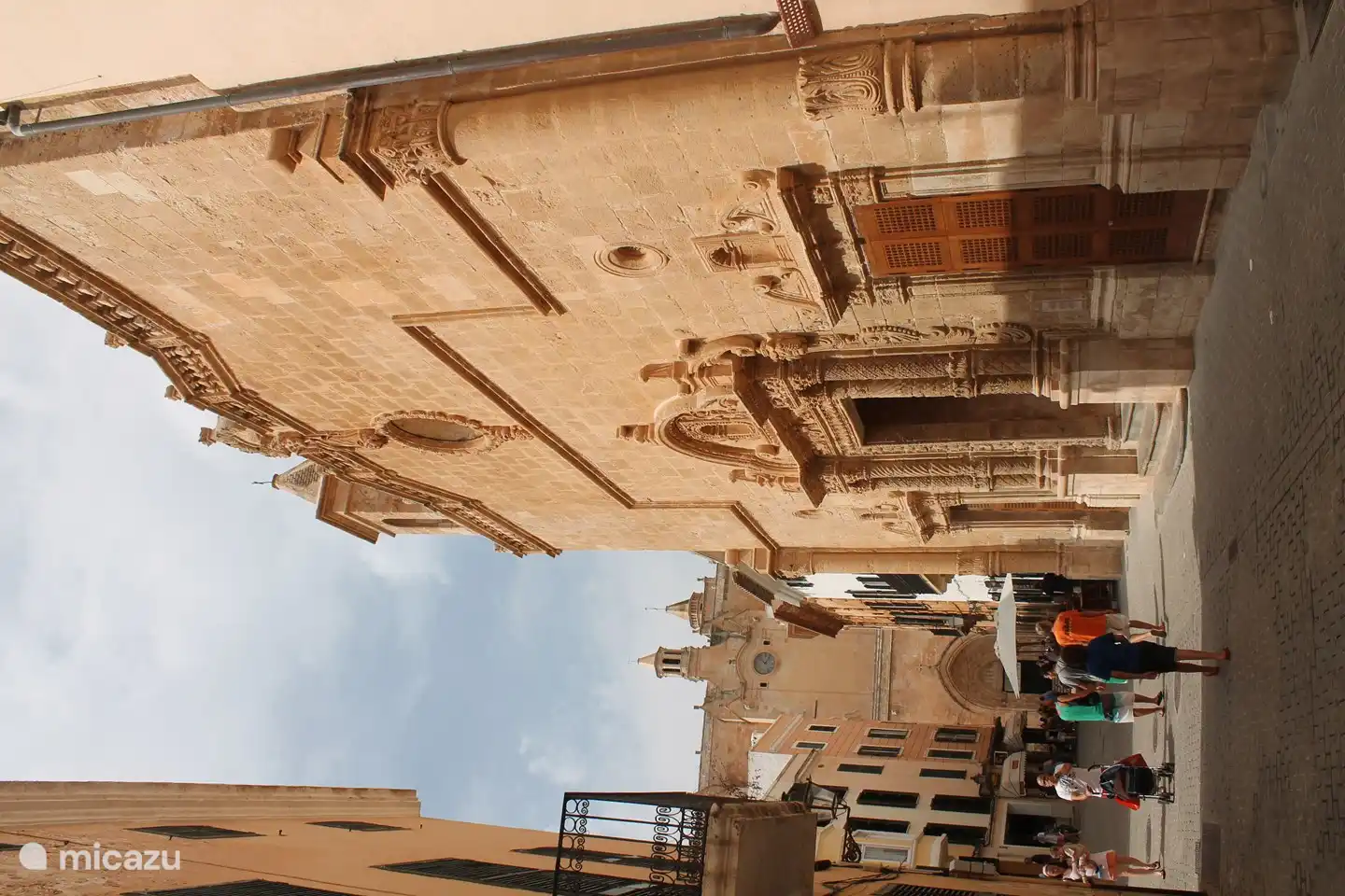 The beautiful former, then Italian capital Ciutadella