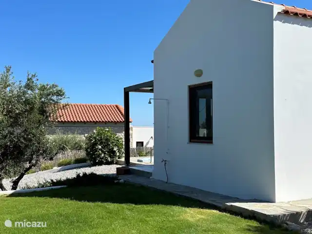Villa Tichi | Grèce, Crète, Kyrianna - villa Vue latérale de la maison.