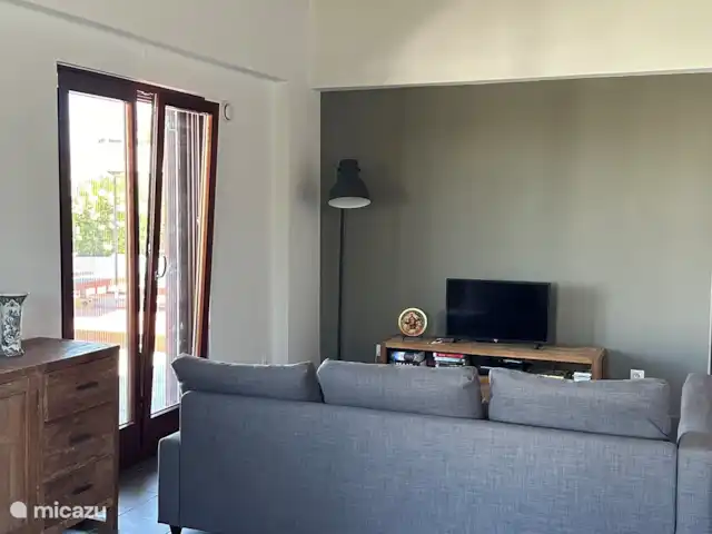 Villa Tichi | Grèce, Crète, Kyrianna - villa Le salon meublé au calme.