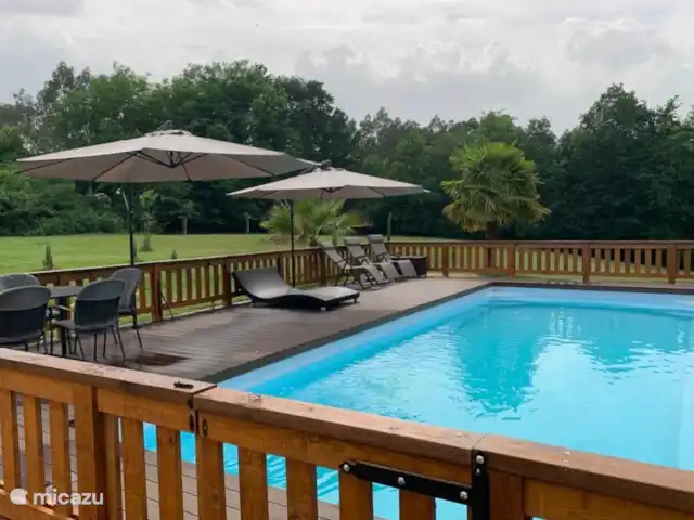Maison d'amis | France, Gers, Larée - maison de vacances Vue de la piscine
