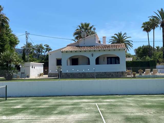 tenis, España, Costa Blanca, Dénia, villa Finca Los Bastianos