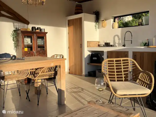 Finca Los Bastienos | Espagne, Costa Blanca, Dénia - villa Gros plan de la cuisine extérieure, un endroit charmant pour dîner !
