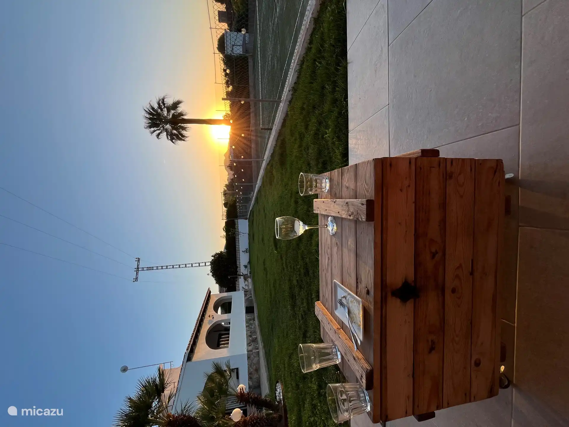 Precioso, ¡qué lugar para ver la puesta de sol!