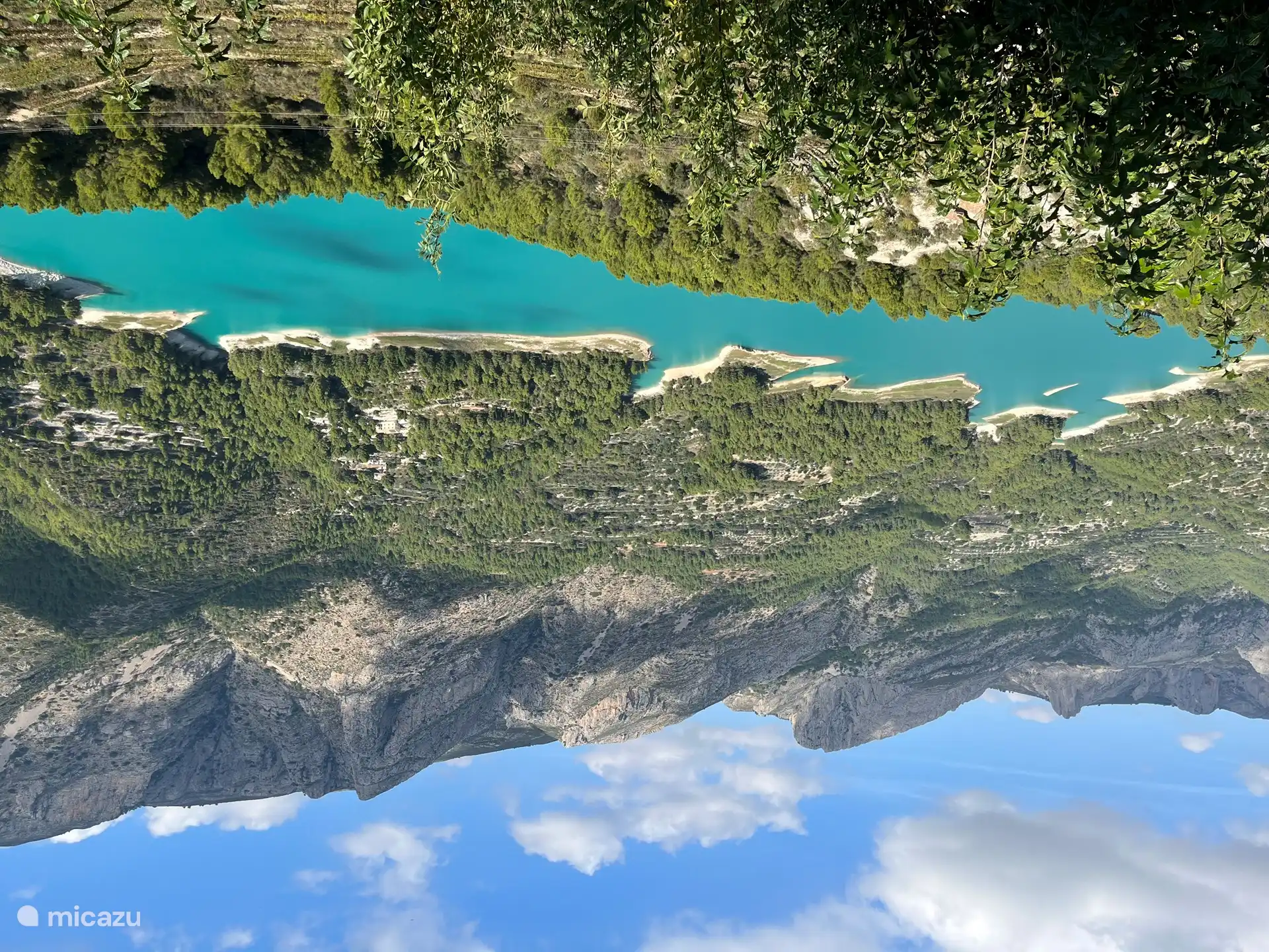 El embalse de Guadalest, cerca de Benidorm.