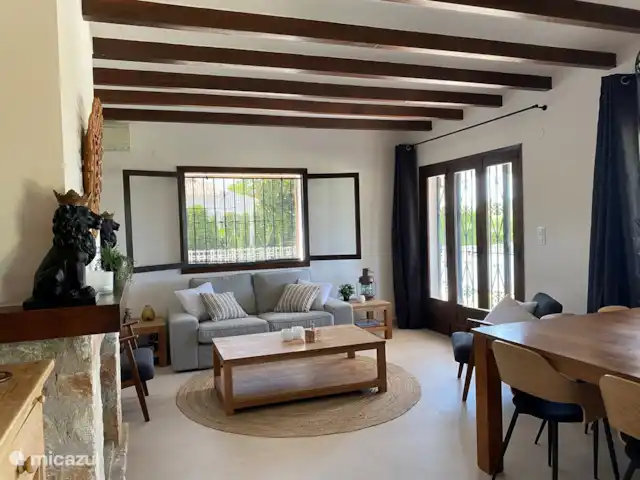 Finca Los Bastienos | Espagne, Costa Blanca, Dénia - villa A droite les portes-fenêtres de la véranda.