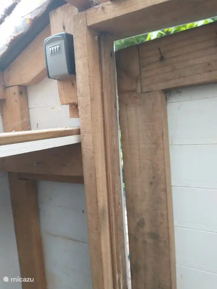 das Schlüsselfach im Schuppen