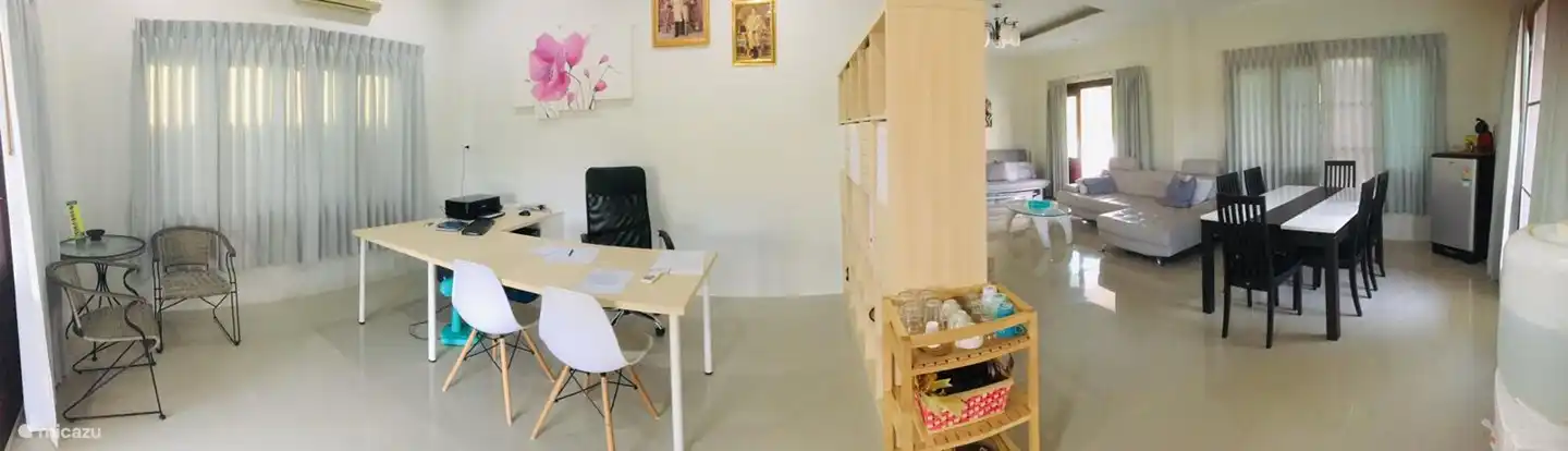 sala de estar en forma de L