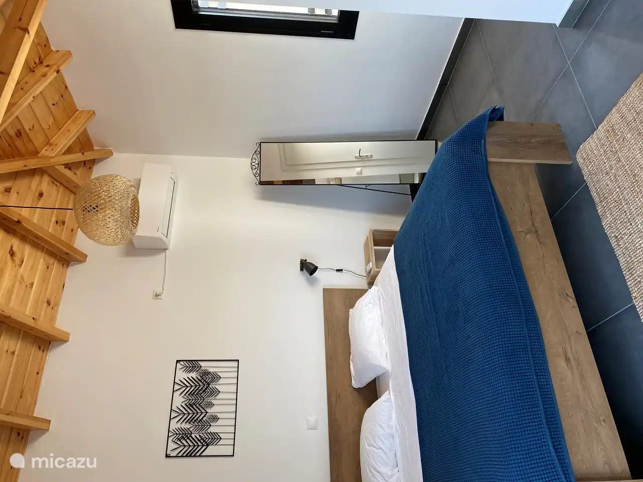 Bedroom with bathroom on the 1st floor