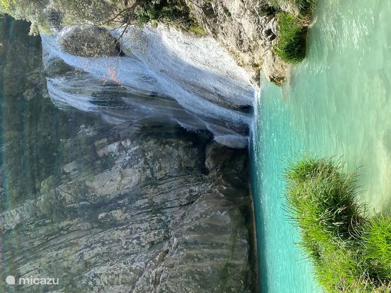 Polylimnio waterfalls