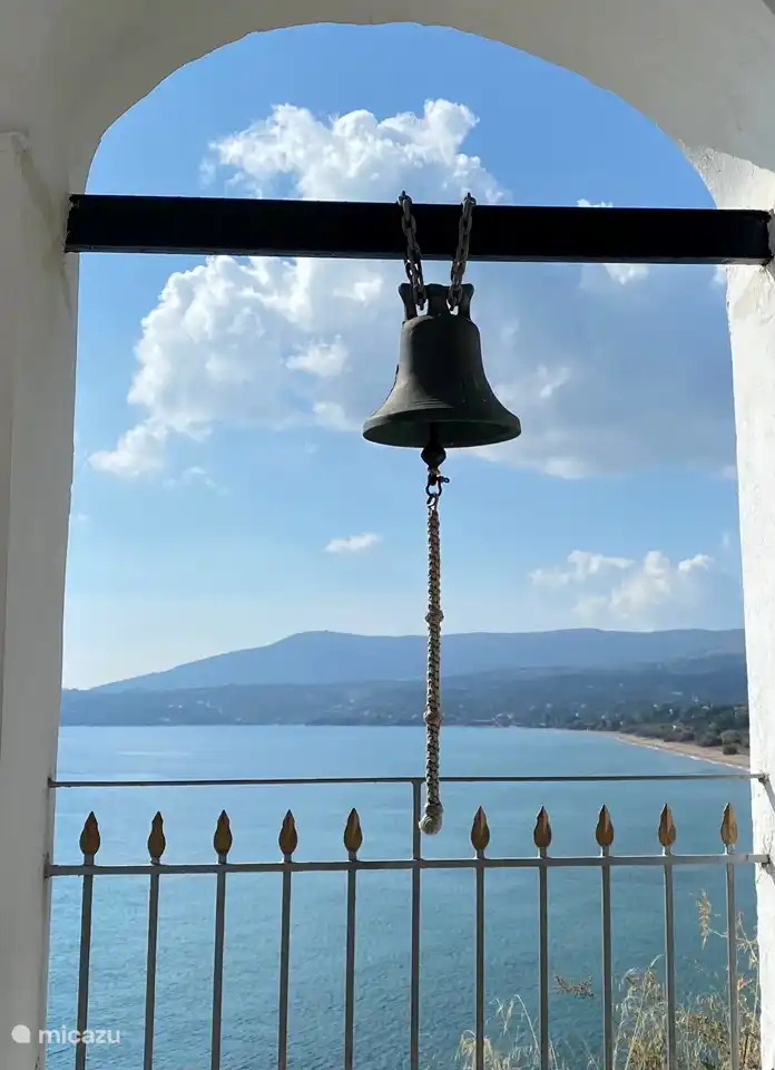 Zaga beach from the castle
