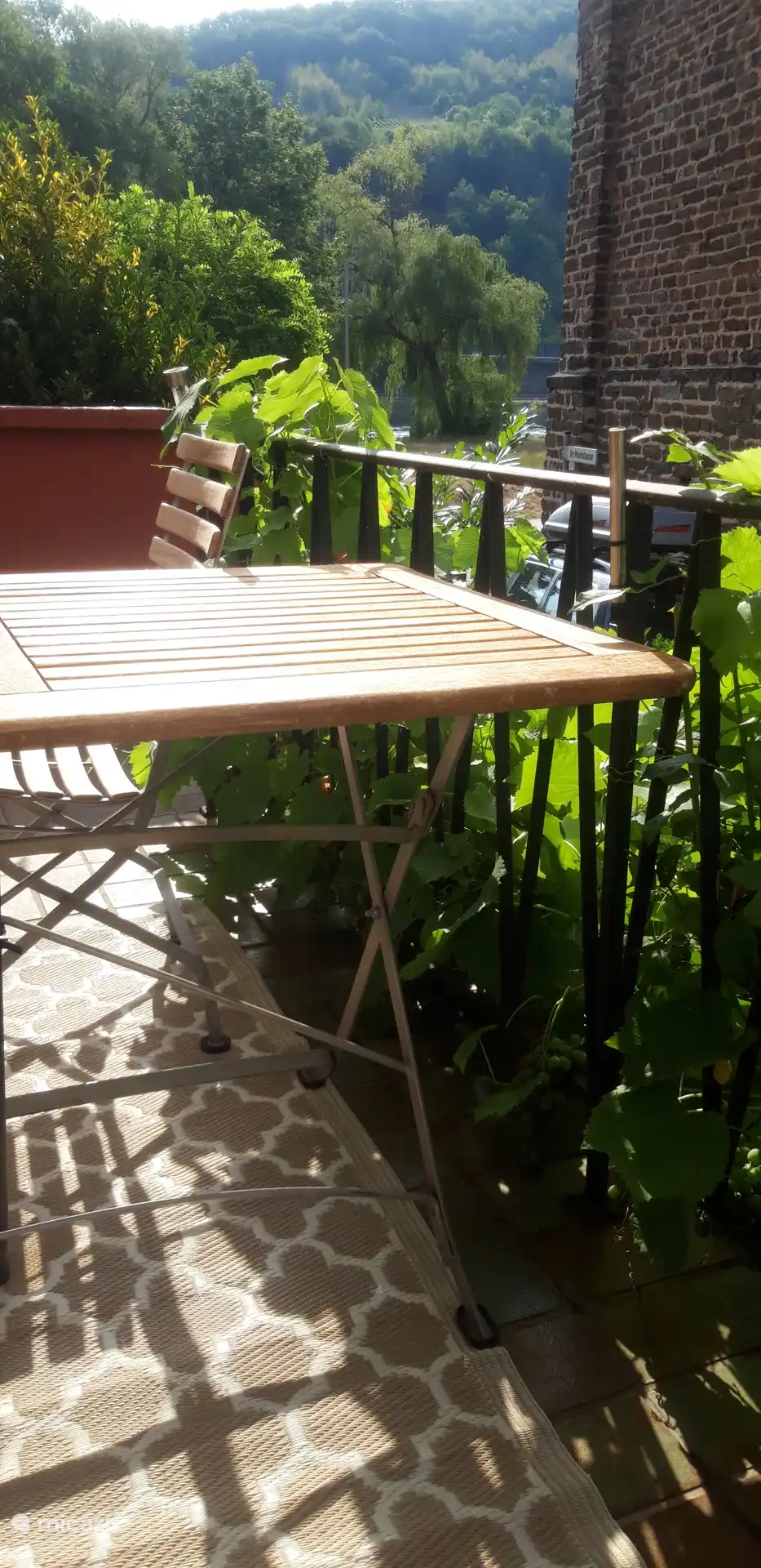Terras met fraai uitzicht