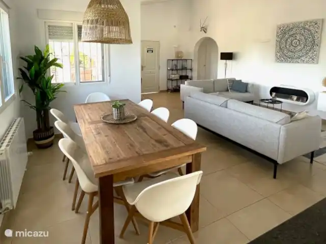 Villa Bidasoa - Luxe vakantievilla huren in Spanje, Costa Blanca, Moraira - villa Woon / eetkamer eerste verdieping Villa Bidasoa - Moraira