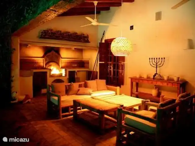 Las Golondrinas en España, Costa Blanca, Jávea - villa Acogedor salón con barbacoa