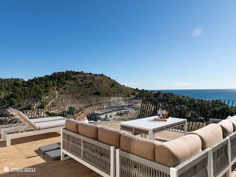 Holiday home in Spain, Costa Blanca, Villajoyosa (Benidorm) Apartment Penthouse Atico Bay