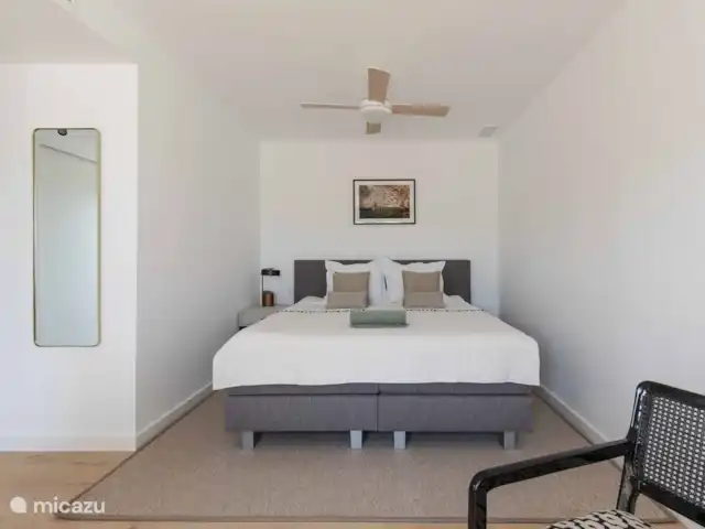 appartement huren in Spanje, Costa Blanca, Villajoyosa – Penthouse Atico Bay alle slaapkamers hebben airco, ventilator en rolluiken