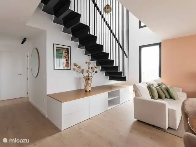 appartement huren in Spanje, Costa Blanca, Villajoyosa – Penthouse Atico Bay woonkamer