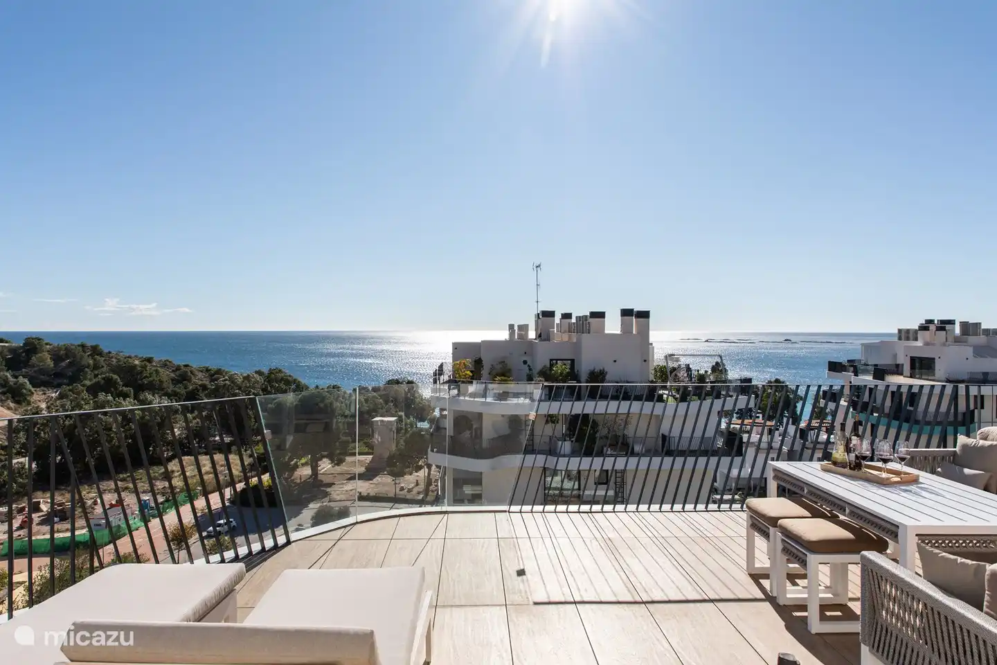Ático Atico Bahía en España, Costa Blanca, Villajoyosa - Apartamento