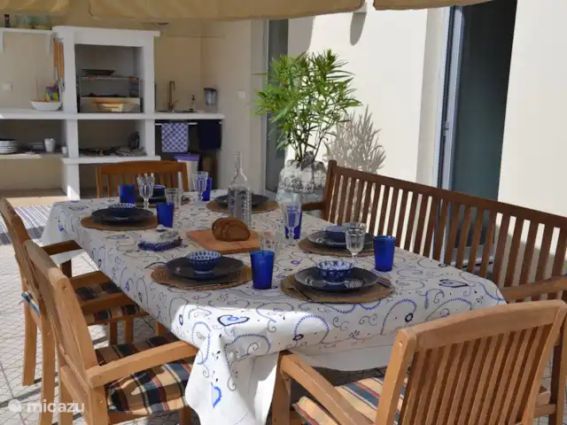 Casa Cerejas | Portugal, Costa de Prata, São Martinho do Porto - villa Coin repas à la cuisine extérieure