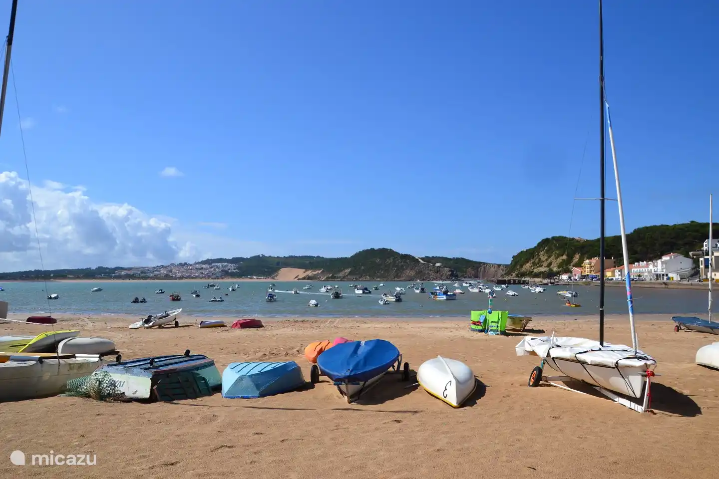 die Bucht von Sao Martinho do Porto
