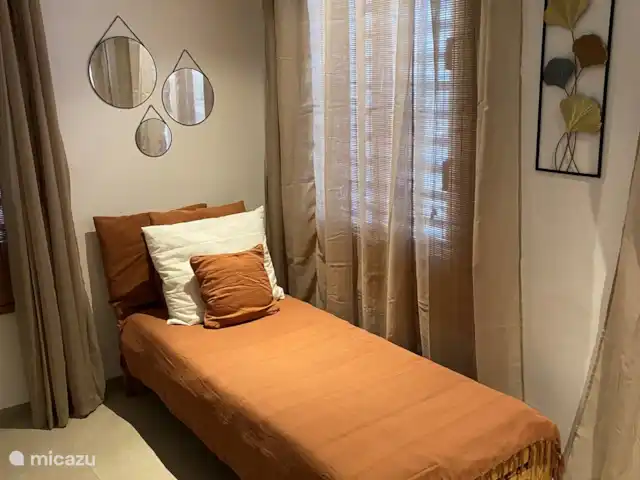 Villa Panseiku avec piscine privée | Curaçao, Banda Ariba (est), Jan Thiel - villa Chambre 1 avec un lit double et un lit simple