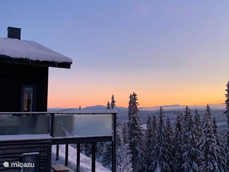 Vakantiehuis Zweden, Jämtland, Are Appartement Luxe lodge met sauna en uitzicht 