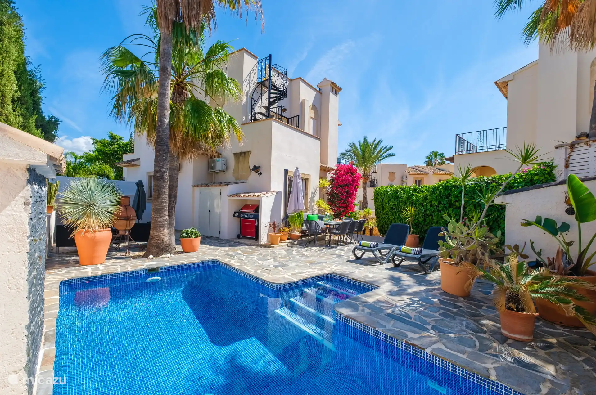 Location de vacances Espagne, Costa Blanca, Albir, maison de vacances - Casa Vamos Buganvilla | Piscine privée