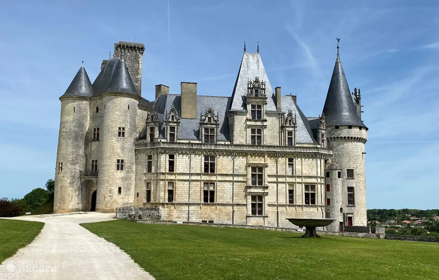 Chateau de la Rochefoucauld. Well worth a visit, also nice with children is that you can dress up